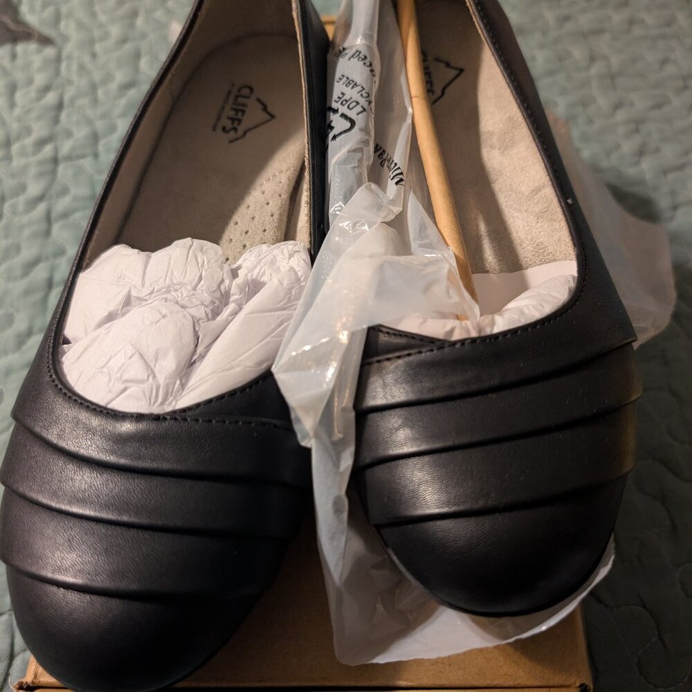 Black flats